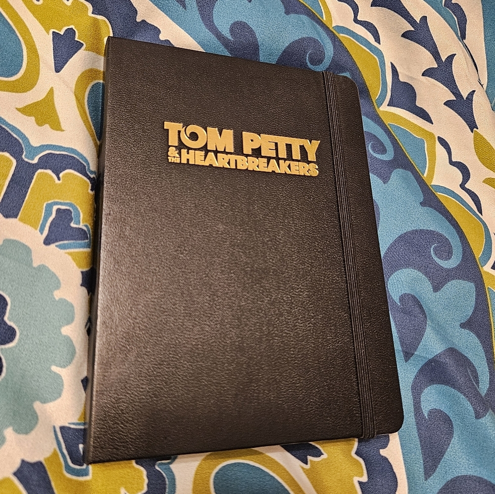 NWOT Tom Petty and the Heartbreakers Black Notebook